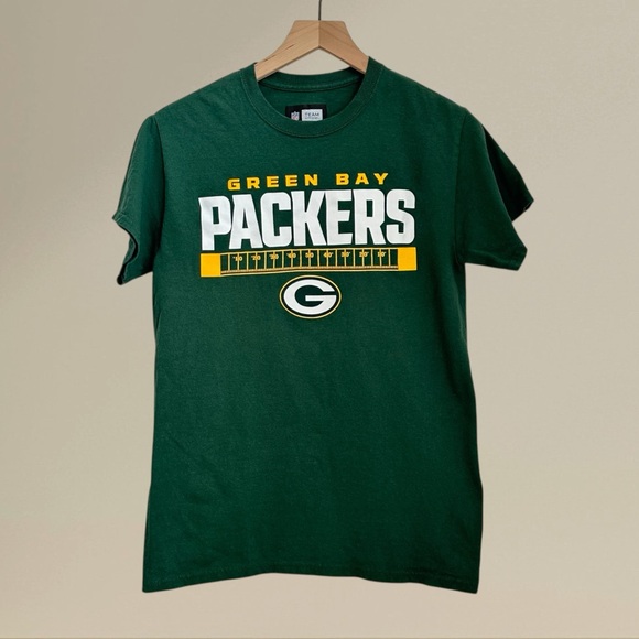NFL Other - NFL Men’s Bay Packers Green Cotton Short Sleeve Graphic T-Shirt Size S